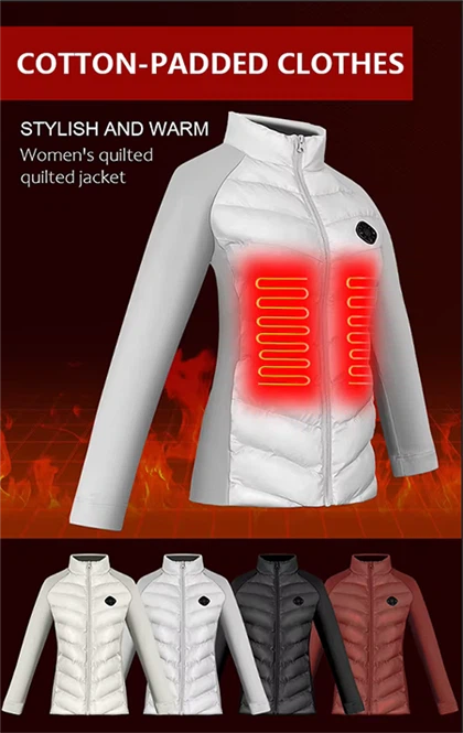 Naisten lämmitetty takki